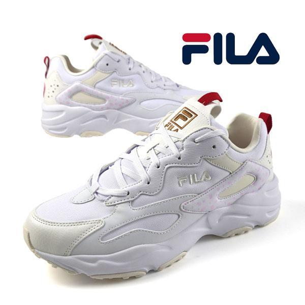 フィラ FILA RAY TRACER 24 WSS24024-155 白 レイ トレイサー 厚底 ...