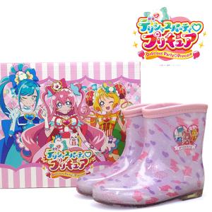 デリシャスパーティー プリキュア 6518-02 レインブーツ パープル 長靴 キッズ｜masuya92