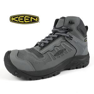 【クリアランス特価】キーン KEEN RENO MID KBF WP リノ ミッドウォータープルーフ 1027103 カーボントゥ ワークシューズ 防滑・防水 安全靴 作業靴 メンズ