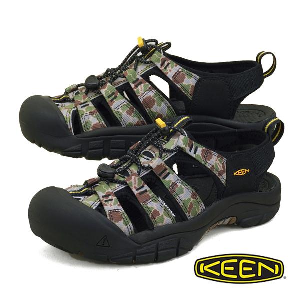 キーン KEEN NEWPORT RETRO ニューポート レトロ 1027450 カモフラージュ ...