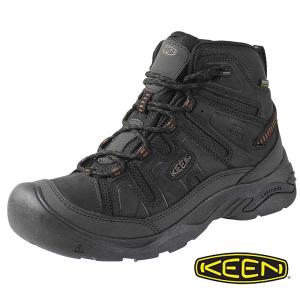 キーン KEEN CIRCADIA MID WP 1027841 サーカディア ミッド ウォータープルーフ 黒 防水 防滑 ハイキング トレッキング 登山靴 メンズ 送料無料｜masuya92