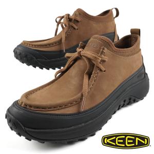 【クリアランス特価】キーン KEEN KS MOC CHUKKA 1031266 ケーエス モック チャッカ ブーツ バイソン茶 シンプル アウトドア メンズ 送料無料