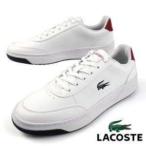 新品❤️ラコステ スニーカー トリコロール レザー調 ローカット 白 24 LACOSTE（ラコステ） LACOSTE LEROND PRO TRI 123 1 CMA 45CMA0055-407