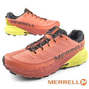 メレル MERRELL AGILITY PEAK 5 アジリティー ピーク J068109 橙黄トレイルランニング トレッキング トレラン アプローチ 登山靴 メンズ 送料無料｜masuya92