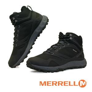 メレル MERRELL ALTALIGHT MID WATERPROOF J034187 オルタライト ミッド ウォータープルーフ 防水 軽量 黒 ハイキング メンズ