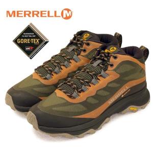 メレル MERRELL MOAB SPEED MID GTX モアブ スピード ミッド ゴアテックス 135411 オリーブ 防水 透湿 登山靴 トレッキング メンズ