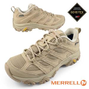 メレル MERRELL MOAB 3 SYNTHETIC GORE-TEX W500418 ゴアテックス ベージュ 透湿・防水 くすみカラー ハイキングシューズ 登山靴 レディース｜masuya92