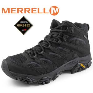 メレル MERRELL MOAB 3 SYNTHETIC MID GORE-TEX W500424 ゴアテックス 黒 透湿・防水 ハイキングシューズ 登山靴 アウトドア レディース｜masuya92