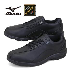 ミズノ MIZUNO LD40Vα SW ゴアテックス 黒 ウォーキング カジュアル B1GC191609 4E 本革 防水 透湿 メンズ