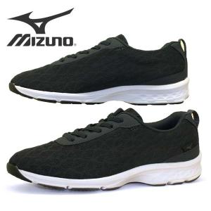 【クリアランス特価】ミズノ MIZUNO FS900 B1GE193508 濃灰 3E相当 軽量 ウォーキング バンジーシューレース スリッポン メンズ