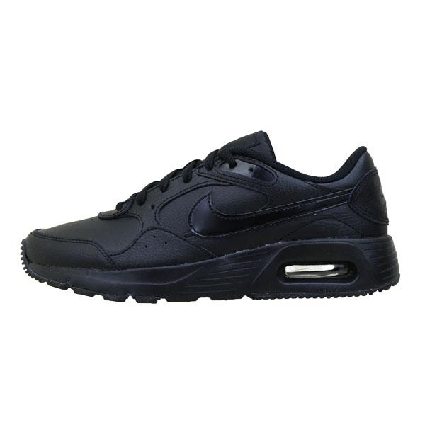 ナイキ NIKE AIR MAX SC LEA エア マックス レザー DH9636-001 黒 ト...