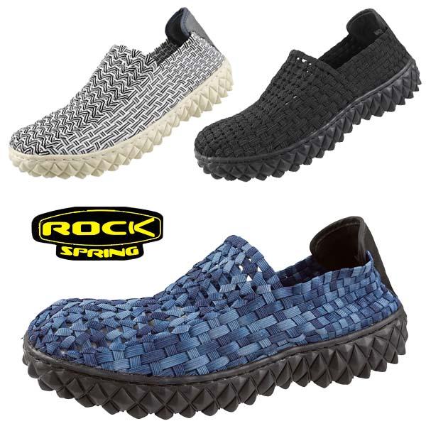 ロックスプリング ROCK SPRING FULLBREAT フルブレス メッシュ スリッポン RS...