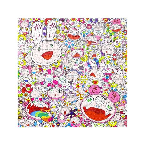 村上隆 Jigsaw Puzzle / Kaikai &amp; Kiki &amp; FLOWERS 650Pea...