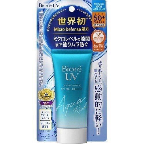 「在庫処分 送料無料」花王KAO ビオレ UV アクアリッチ ウォータリーエッセンス 50g 日焼け...