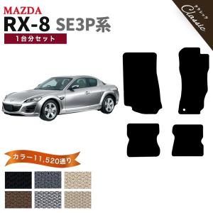 ナイトスポーツ　フロアーマット　RX8用　値下げ交渉あり　レンレン マツダ（Mazda） 【ポイント5倍】マツダ RX-8 SE3P系 フロアマット