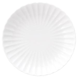 花伝　かすみ　白　14.5cm丸皿｜matakatsu