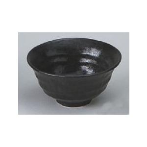 器蔵　瀬戸黒　ろくべ型豆茶碗｜matakatsu