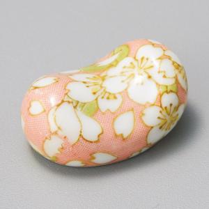陶雅　桜ピンク豆玉ミニ箸置｜matakatsu