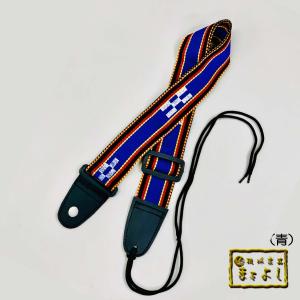 三線ベルト ミンサー柄（黒色） : 琉球楽器またよし Yahoo!ショップ