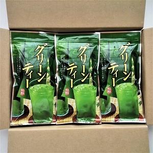 西尾の抹茶グリーンティー 180g×3袋セット - 牛乳で割れば甘くて美味しい抹茶ラテ - 西尾茶、...