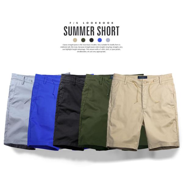 予約販売 ショートパンツ メンズ ハーフパンツ　大きいサイズ 半パン ショーツ チノパン 綿 無地 ...