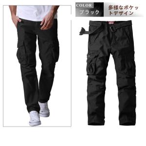 カーゴパンツ 大きいサイズ メンズ 迷彩 ゆっ...の詳細画像5