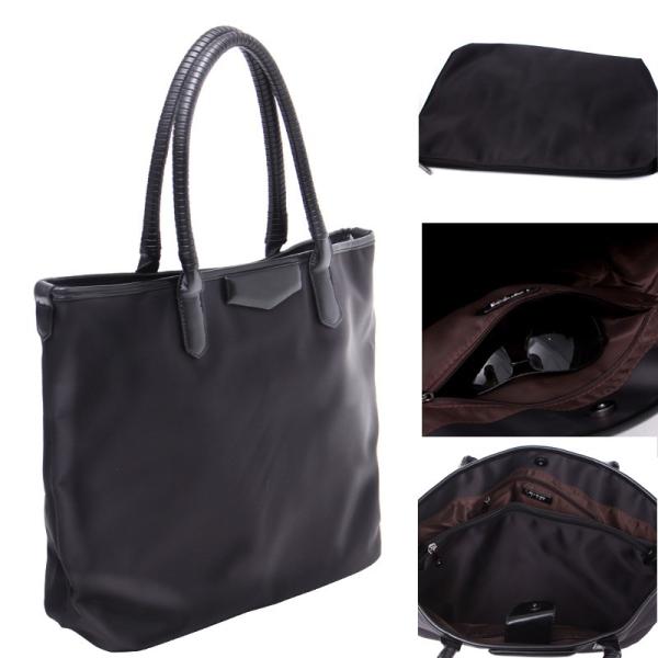 予約販売 トートバッグ　レディース ナイロン インナーバッグ付き バッグ ボタン付き 通勤 通学 a...