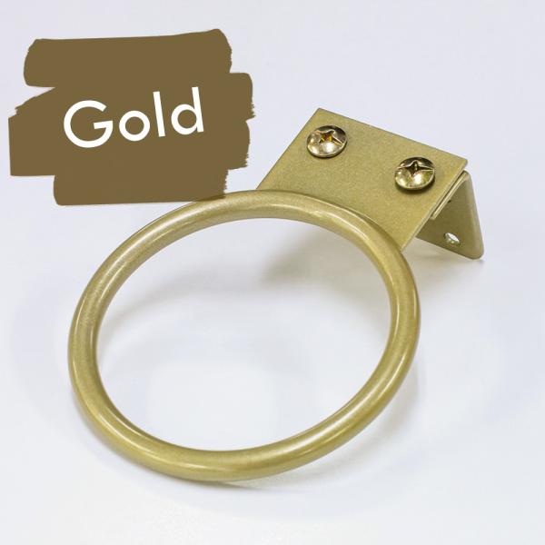 ドライヤーハンガー ホルダー ゴールド 洗面 ドライヤー収納 ドライヤー入れ ドライヤー置き ドライ...