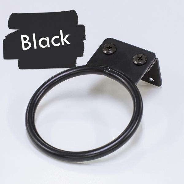 ドライヤーハンガー ホルダー ブラック 洗面 ドライヤー収納 ドライヤー入れ ドライヤー置き ドライ...