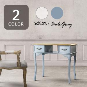 ネイルテーブル 【天板ガラス付】 アンティーク 木製 飾り棚 ネコ脚 猫  