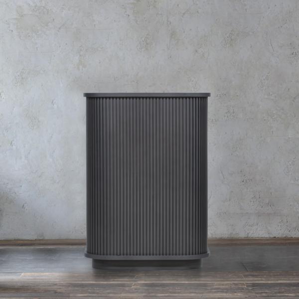 レジカウンターカミラ幅80【ダークグレー】受付カウンター 受付台 案内カウンター レセプションカウン...