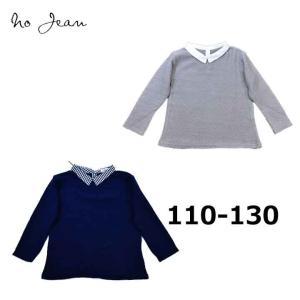 No jeanノージーン　シャツ襟Tシャツ（110-130サイズ）子供｜matemate2009