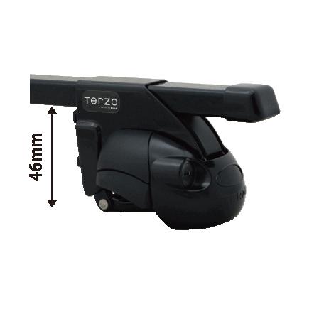 アコードワゴン CM1 CM2 CM3（ルーフレール付車）TERZO ルーフキャリア フット＋バーの...