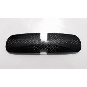 スバル、レガシィBE5.BH用STI カーボンファイバー風　ルームミラーカバー WRX-STI GRB GRF GVB GVF カーボン ルームミラーカバー（綾織り）日本