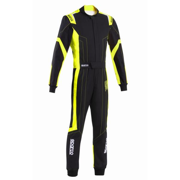 SPARCO （スパルコ） カートスーツ THUNDER ADVANCED ブラックxイエロー Sサ...