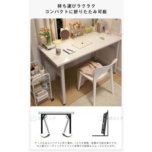 パソコンデスク デスク 机 折りたたみ オフィ...の詳細画像1