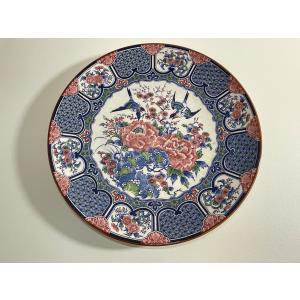 有田焼 貴玉宝製 和食器有田焼/古伊万里手松竹梅 盛皿 ギフト 中古 代