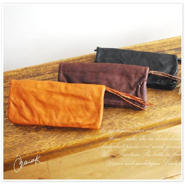 10%OFFクーポン 財布 ウォレット ANNAK アナック ウォッシュ レザー ロング ウォレット...