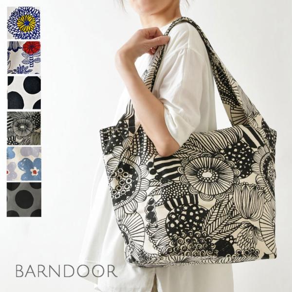10%OFFクーポン トートバッグ レディース BARNDOOR バーンドア 帆布 マザーズ キャン...