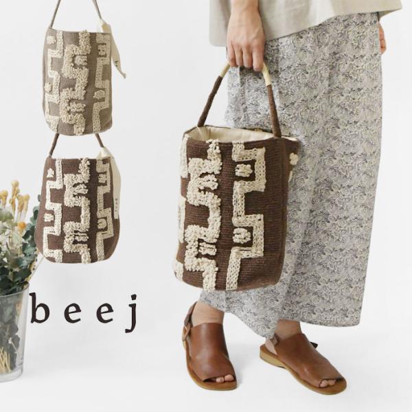 SALE 30%OFF beej ビージ EMB Basket tote bag / リサイクルコッ...