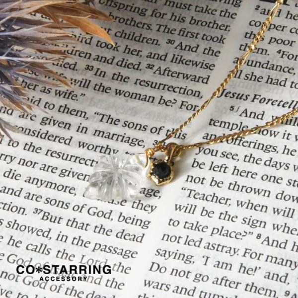 10%OFFクーポン ネックレス レディース COSTARRING コ・スターリング クリスタル の...