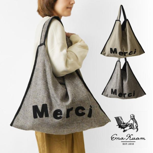 SALE 30%OFF Ena Kuam エナクアム メルシー トートバッグ (22AKU007)レ...