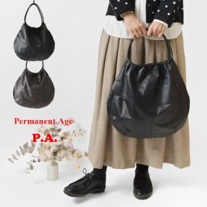 10%OFFクーポン バッグ レディース Permanent Age パーマネントエイジ ホースレザー シェルバッグ / ラウンド トートバッグ GF-2005 春 夏 秋 冬 本革 馬革｜matilda