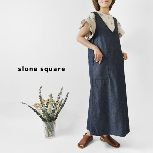 10%OFFクーポン ジャンパースカート レディース slone square スロンスクエア 8オ...