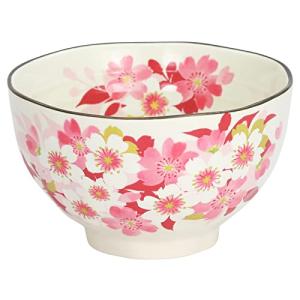 セラミック藍 華笑み 飯碗 3987 ピンク