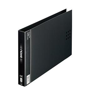 ライオン事務器 リングファイル O型 ノイル A4E RF-222n-BK ブラック