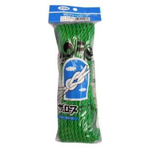 ユタカメイク PEグリーンロープ 6mm×10m A-69