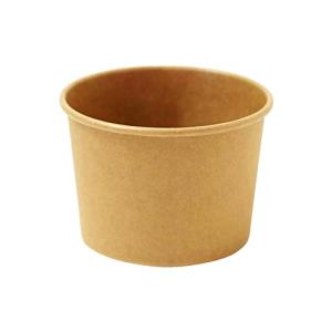 ストリックスデザイン フードカップ 未晒し 50個 ブラウン 100ml 使い捨て容器 内側ラミネート加工 カフェ アウトドア イベント 業務用