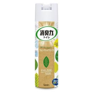 消臭力スプレー 消臭芳香剤 トイレ用 フィンランドリーフ 365ml （1本入）/ エステー
