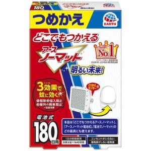 どこでもつかえる アースノーマット 180日用つめかえ　1個/ アース製薬｜matinozakka